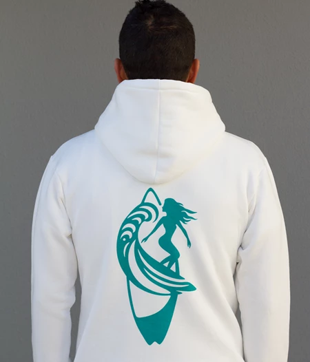 Men Cloud Wave-Hoodie
