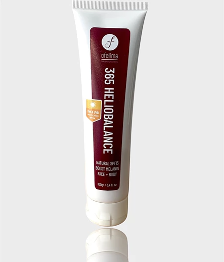 365HELIOBALANCE 
SPF15 NATURAL - MELANIN BOOST - FACE + BODY