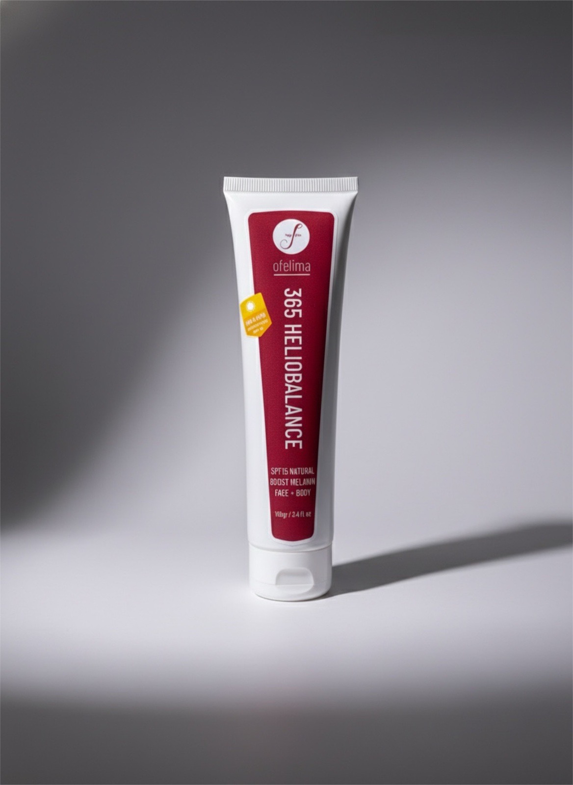365HELIOBALANCE 
SPF15 NATURAL - MELANIN BOOST - FACE + BODY