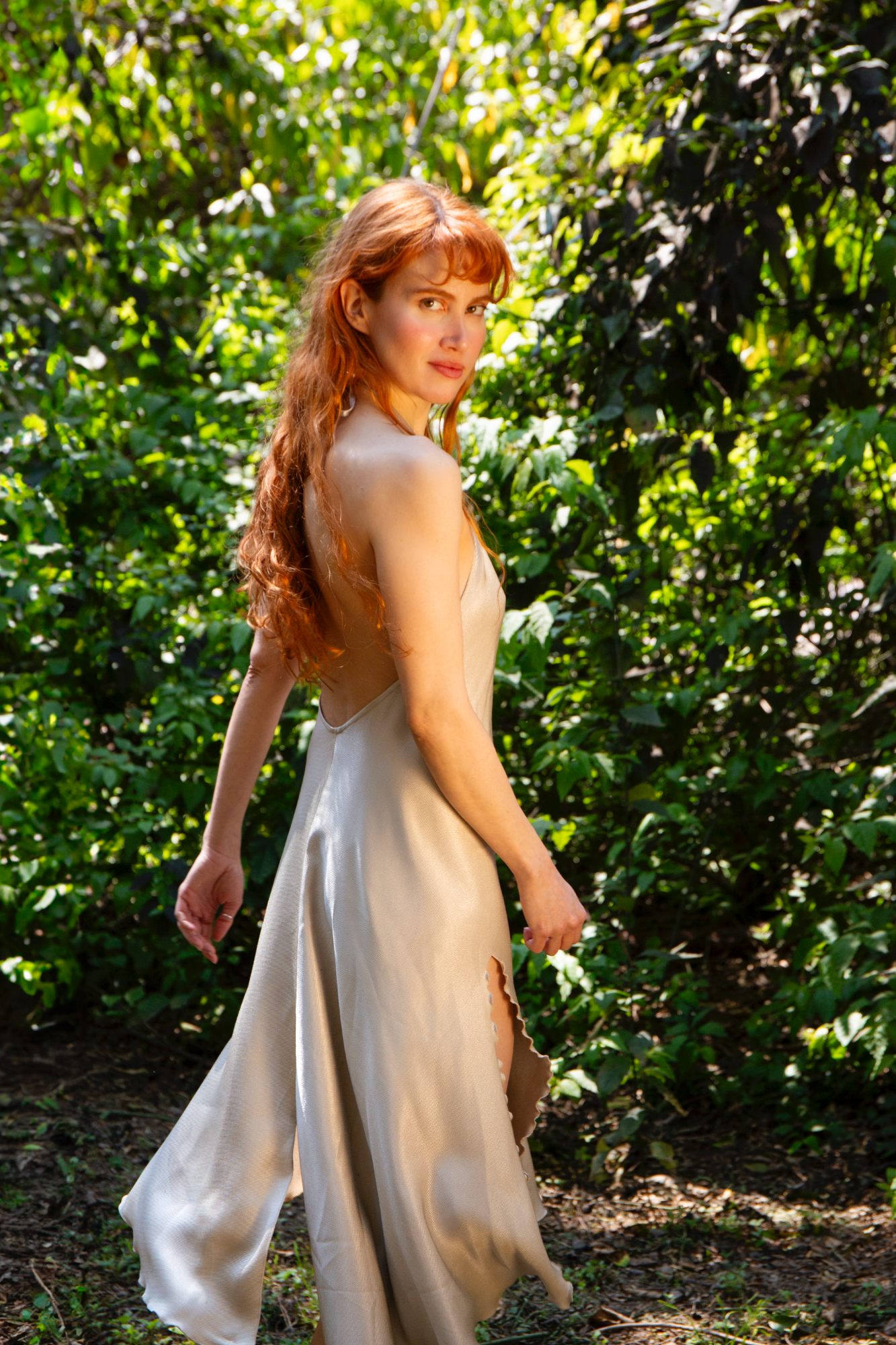 "Elegant Flowing Dress"