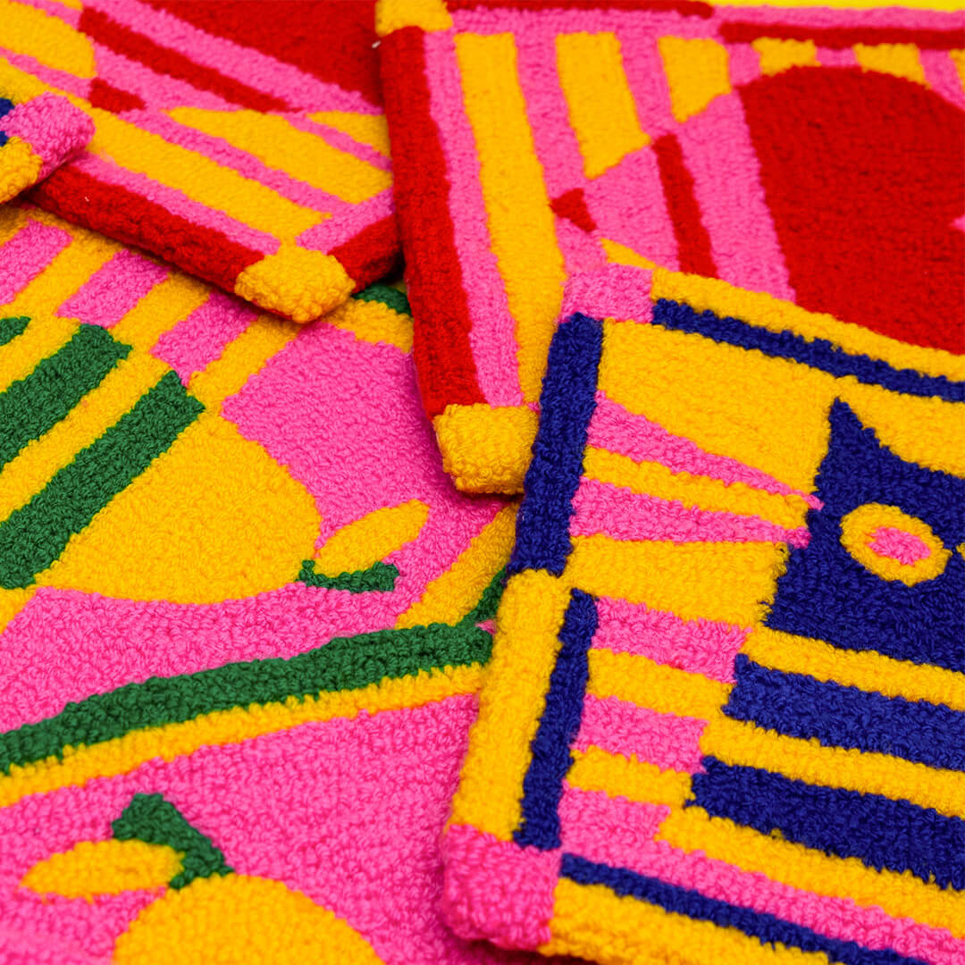 Hand-Tufted Wall Hangings