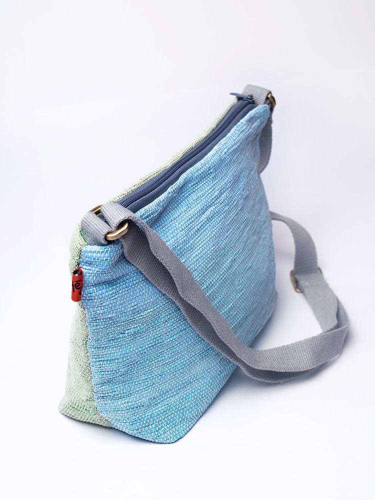 Pastel Colourblocked Roomy & Compact Crossbody Bag