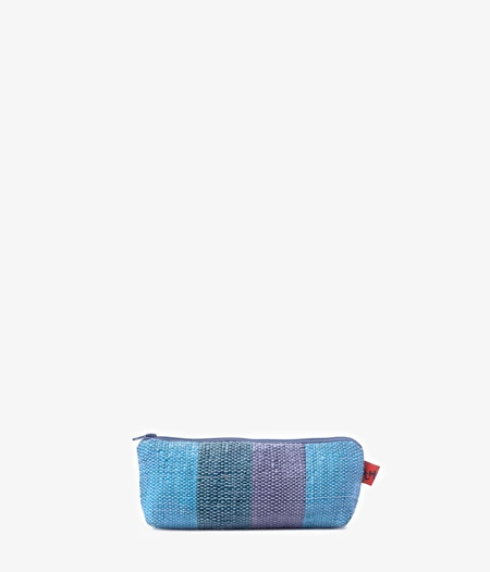 Small Travel Pouch in Upcycled & Organic Materials