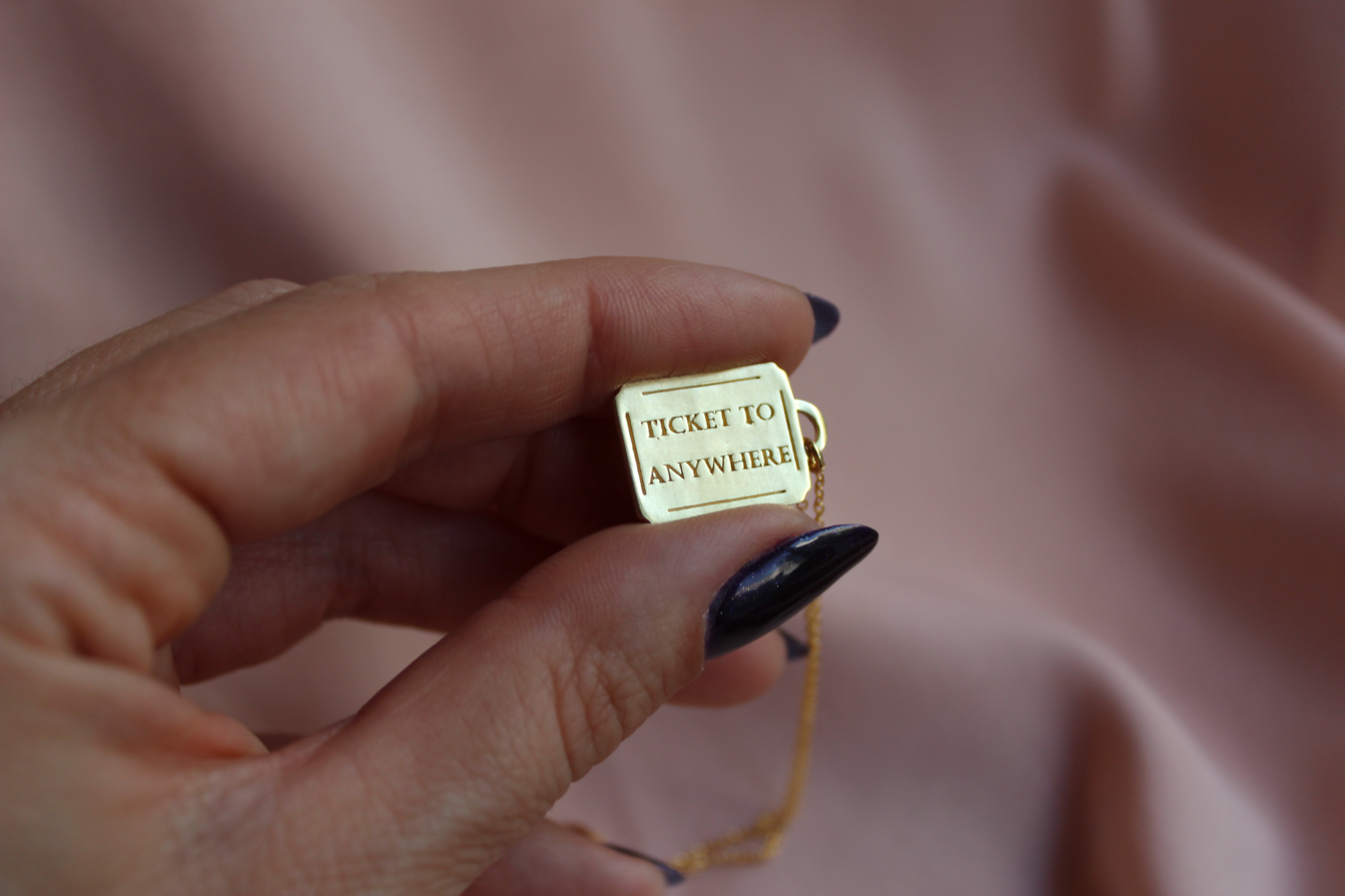 Ticket To Anywhere Necklace