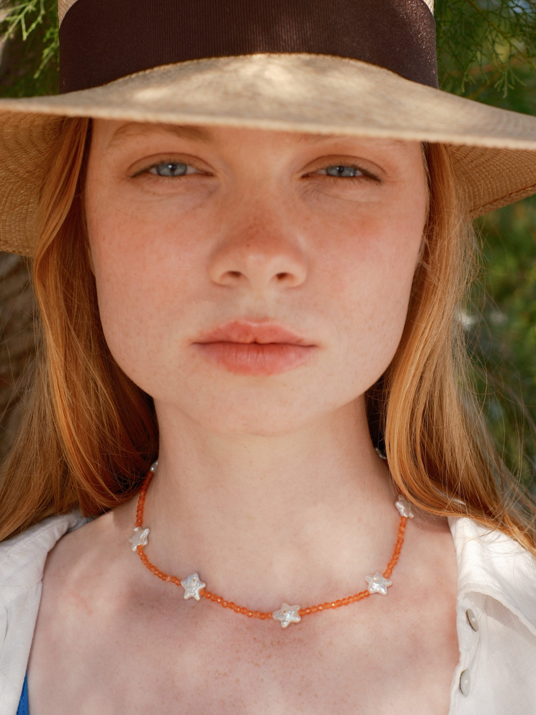 Star Pearls and Gemstones necklace