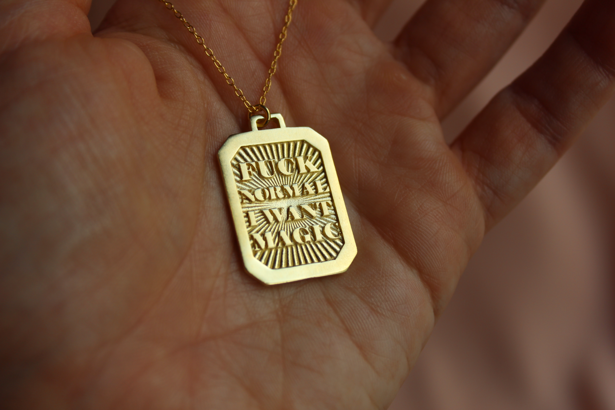 Ticket To Anywhere Necklace