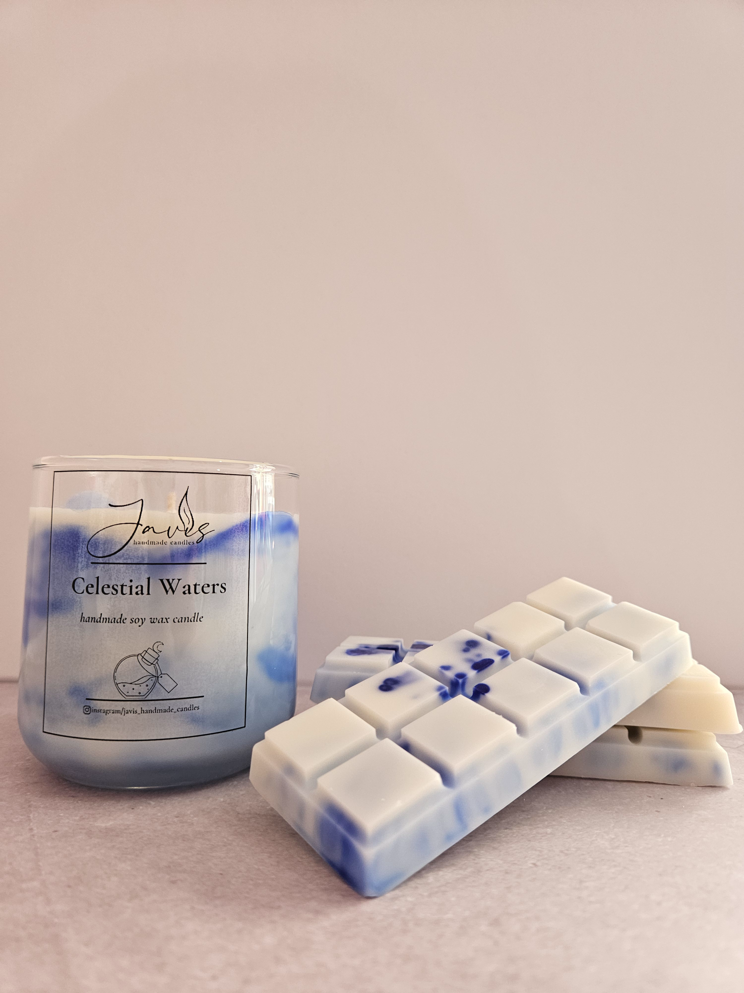 Celestial Waters- Κερί Σόγιας με Άρωμα Θαλάσσιας Φρεσκάδας