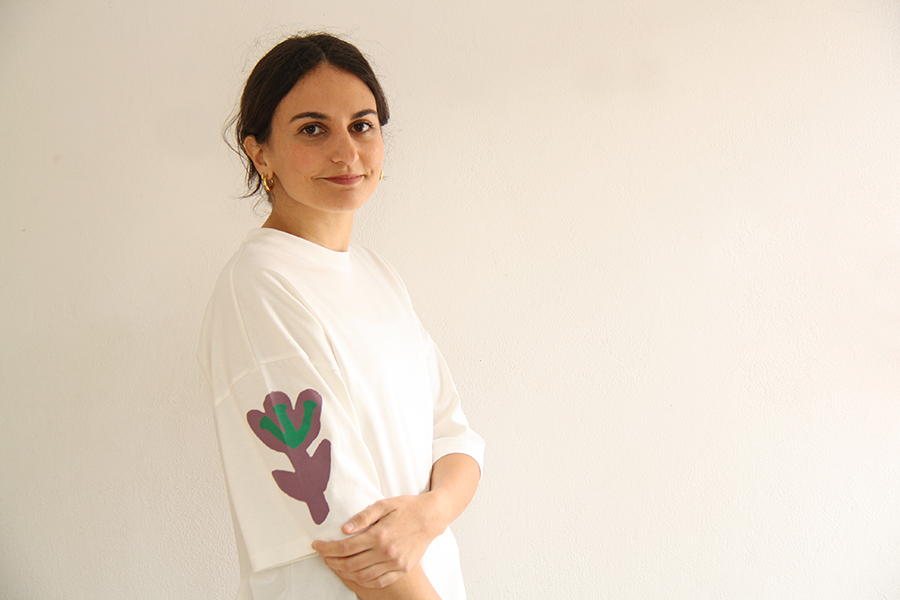 Oversized T-Shirt Ανεμώνες