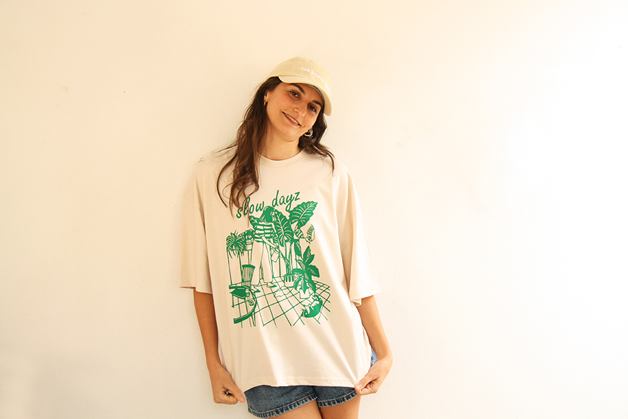 Oversized T-Shirt Slow Dayz