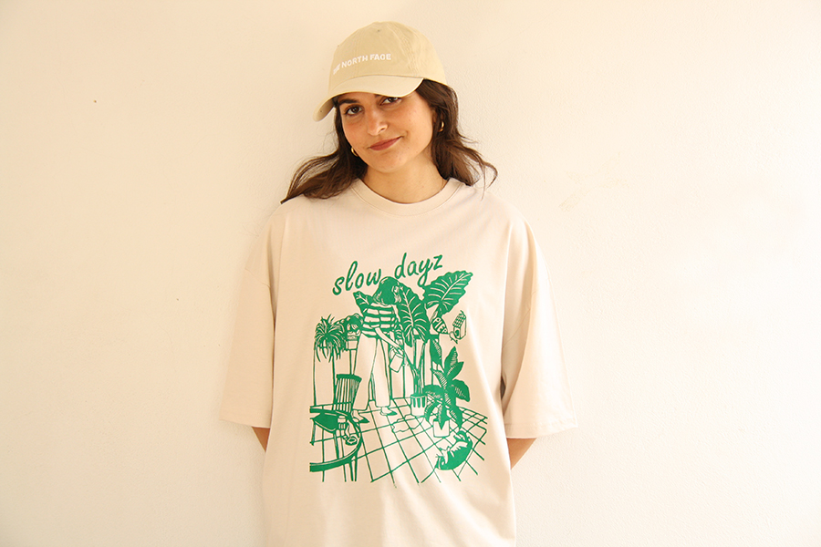 Oversized T-Shirt Slow Dayz