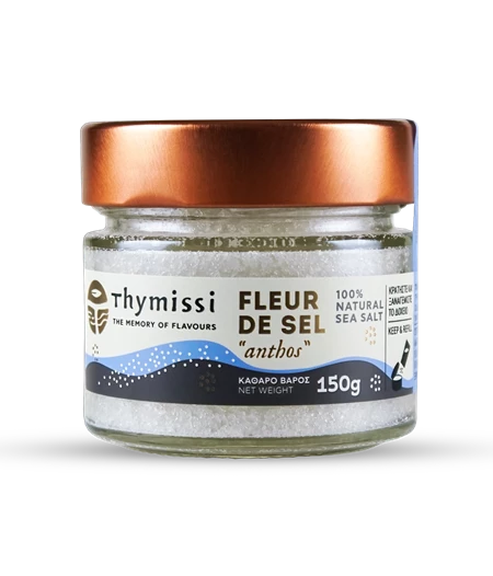 Fleur de Sel " anthos" 
150gr