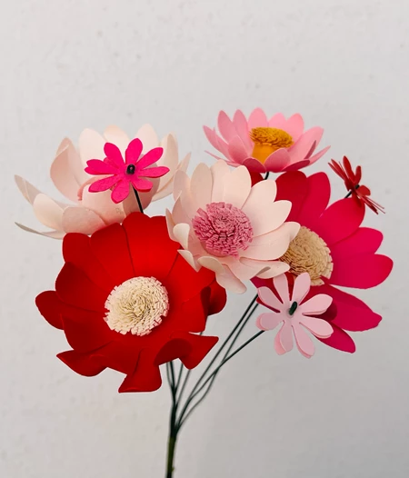 Paper Gerbera Bouquet