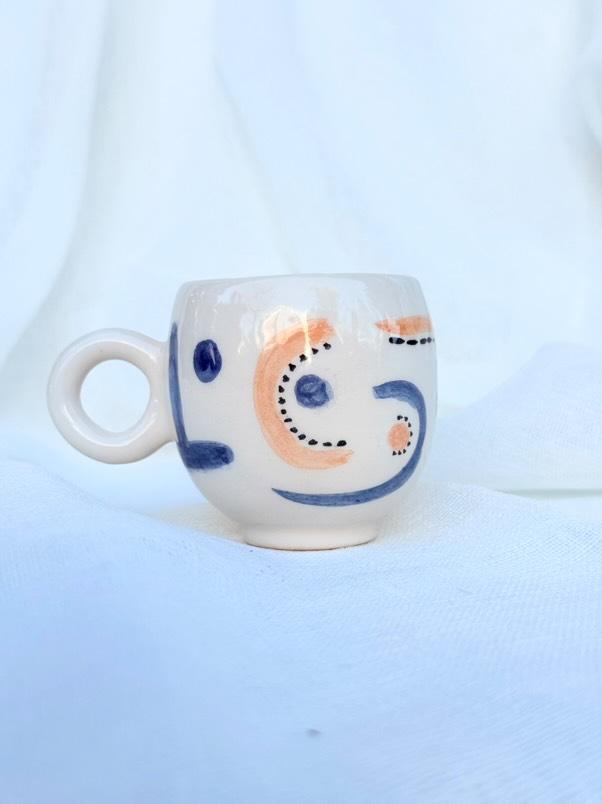 Χειροποίητη κεραμική κούπα