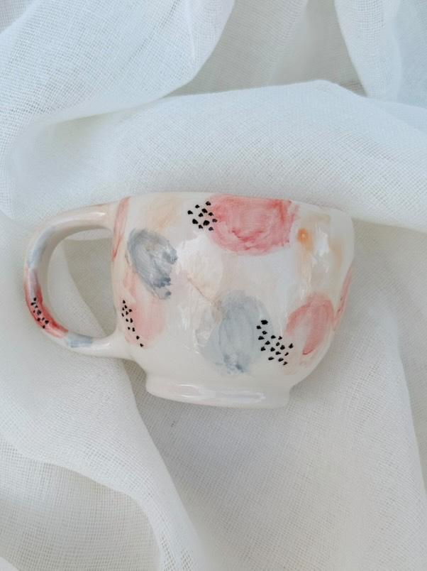 Χειροποίητη κεραμική κούπα