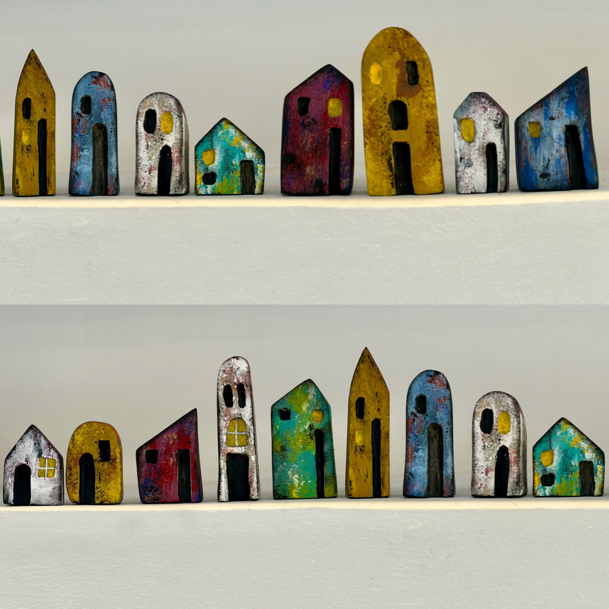 Πήλινα σπιτάκια από πηλό - Small houses of clay