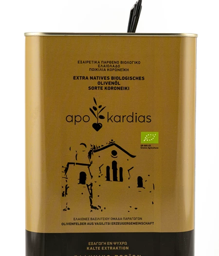 Extra Virgin Olive Oil Organic 3lt container
