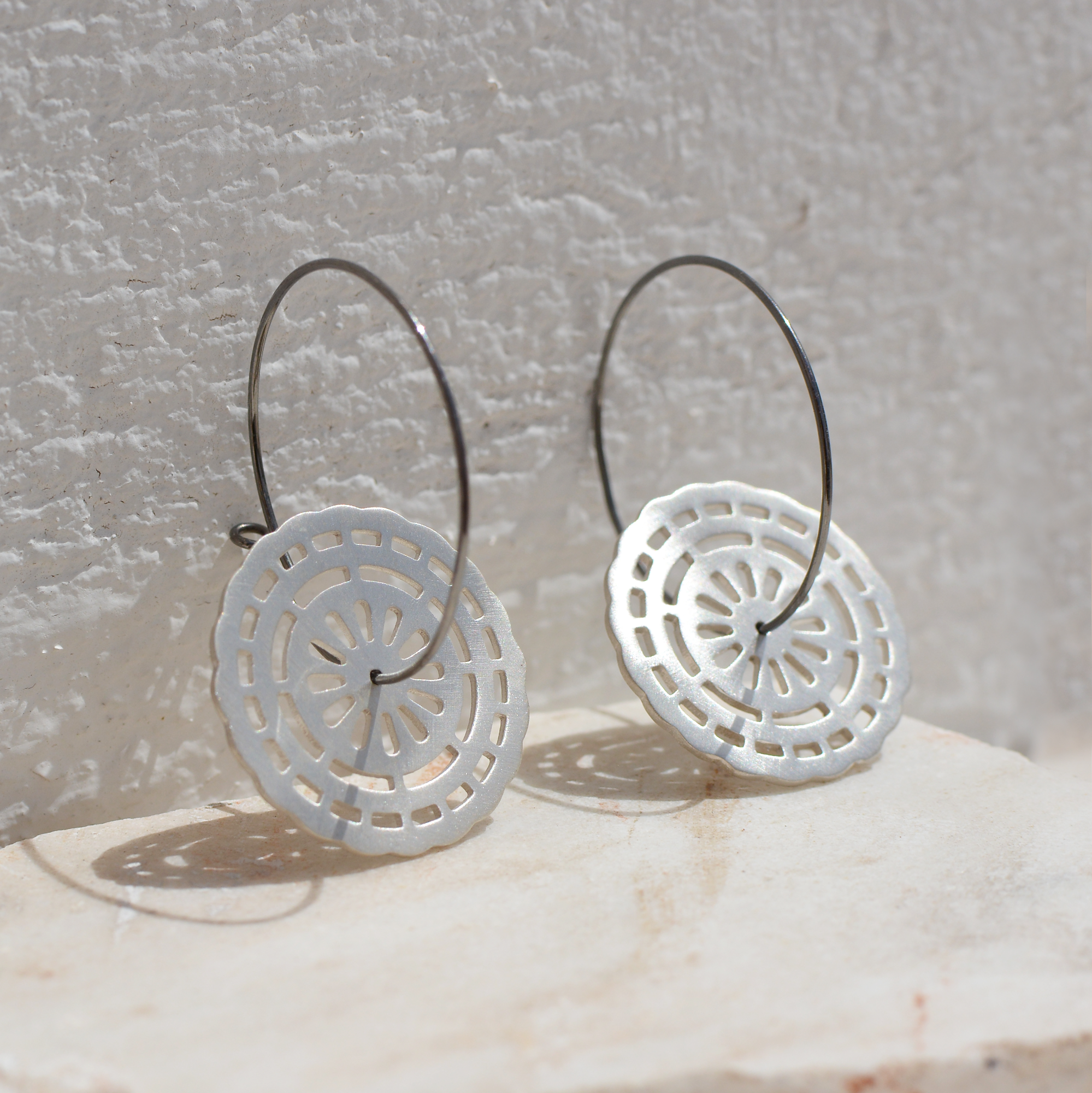 Σκουλαρίκια mandala.