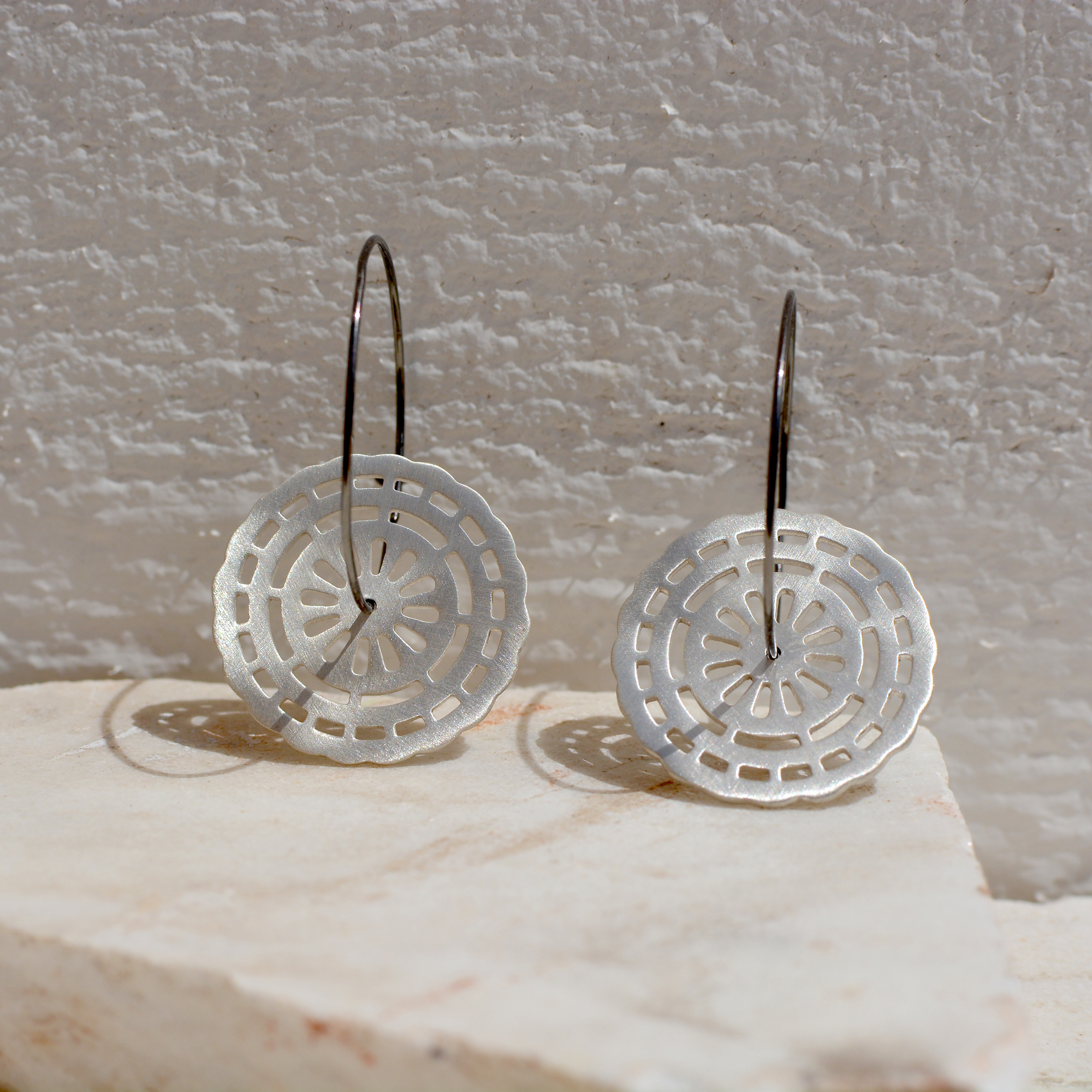 Σκουλαρίκια mandala.