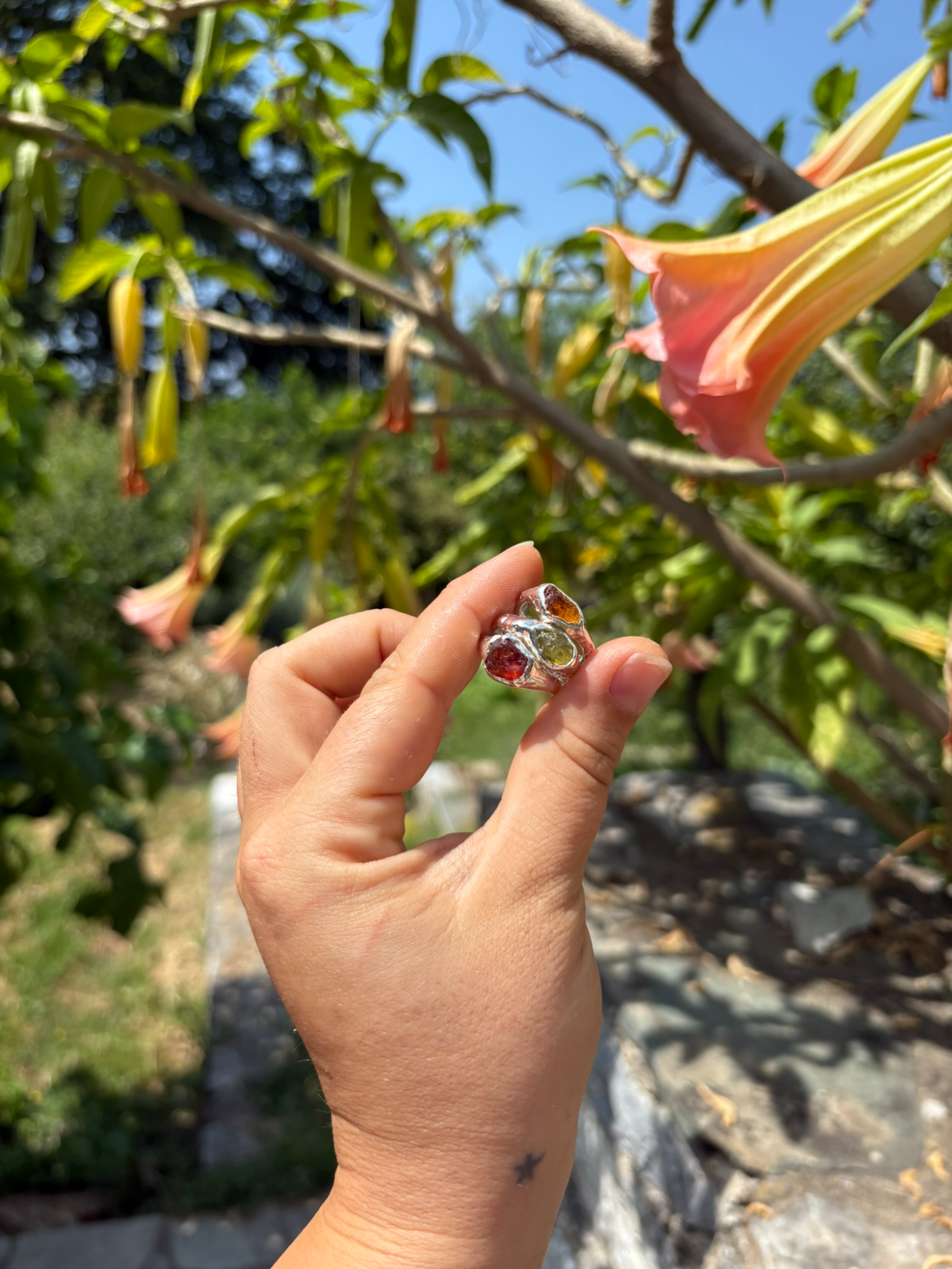 CHUNKY Tourmaline ring