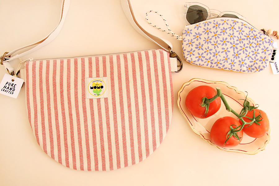 Ημικυκλική Τσάντα Χιαστί