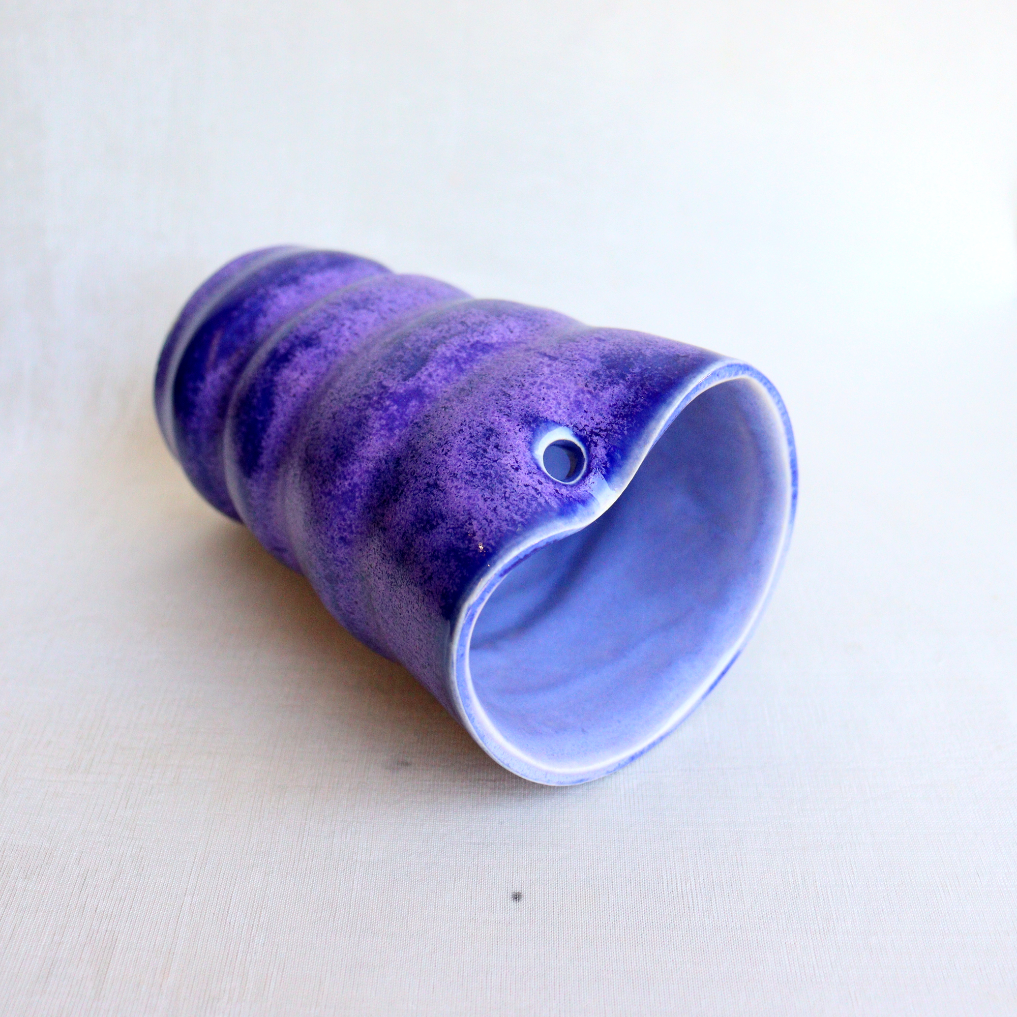 Purple Crystal κεραμικό ποτήρι 