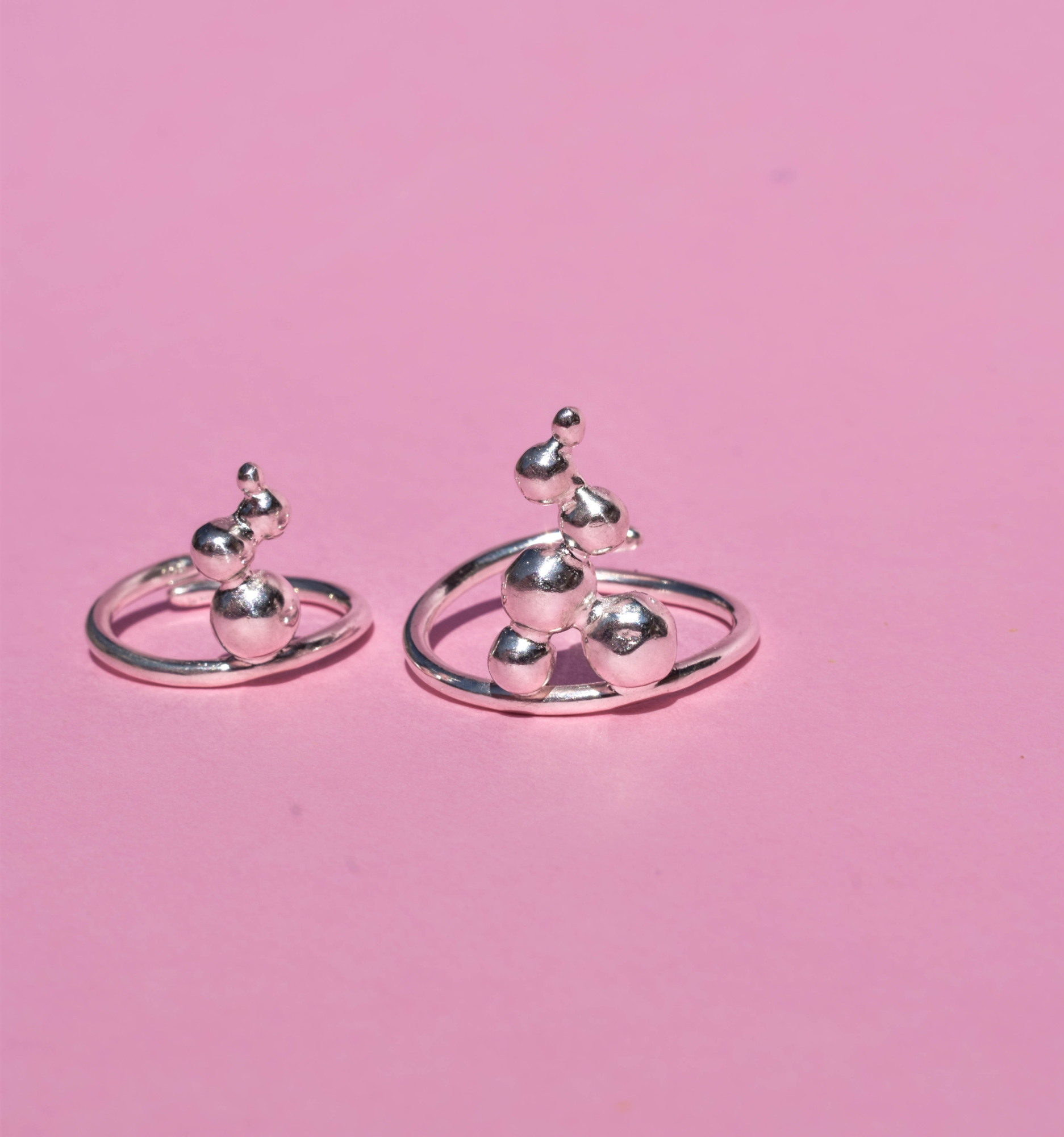Bubbles adjustable ring set
