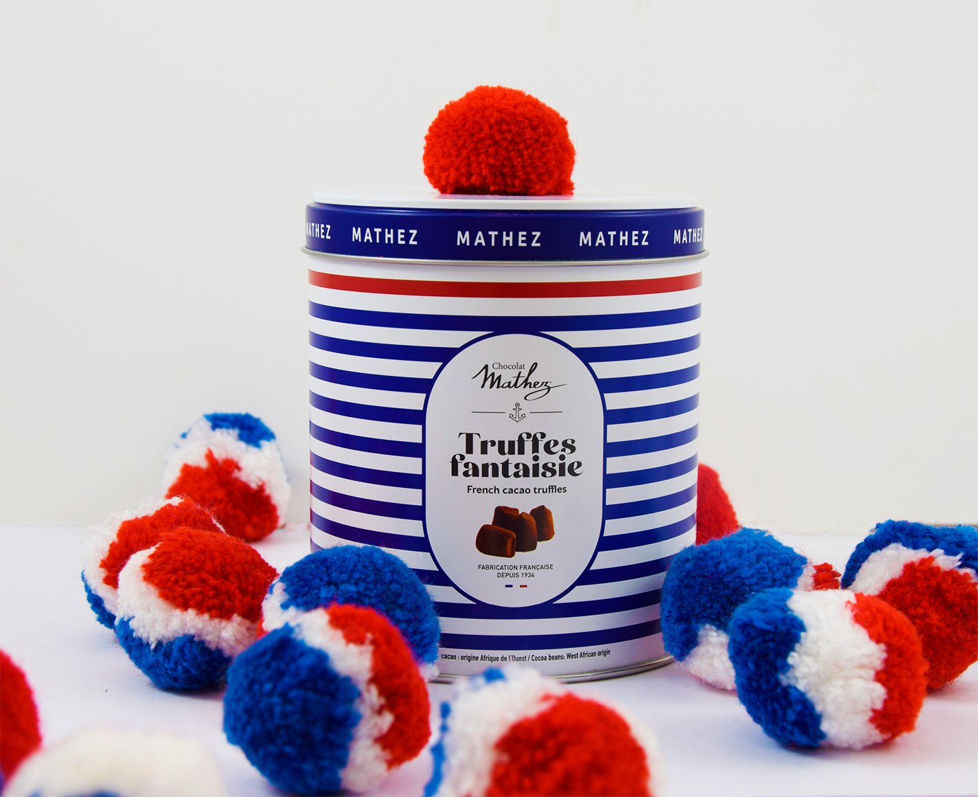 Mathez Cocoa Truffles with Salted Caramel – 250g