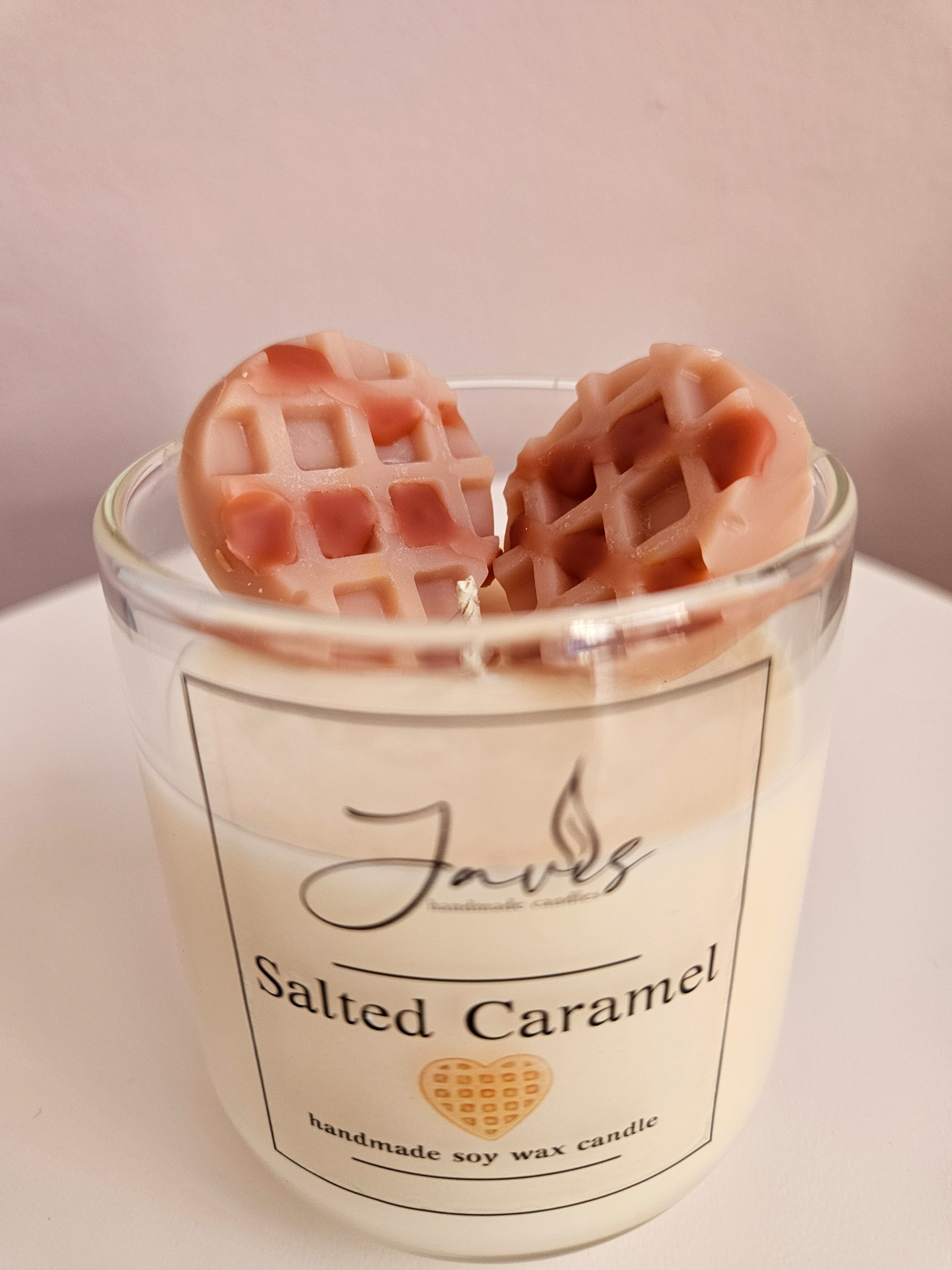 Salted Caramel- Κερί σόγιας με άρωμα αλατισμένης καραμέλας 