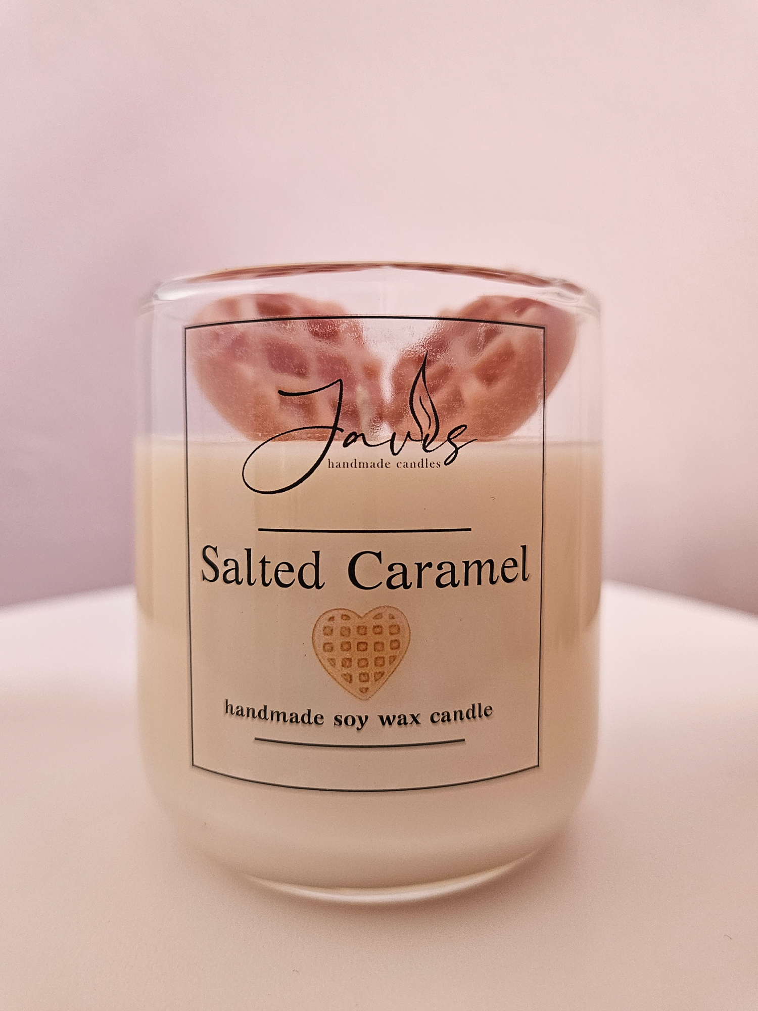 Salted Caramel- Κερί σόγιας με άρωμα αλατισμένης καραμέλας 