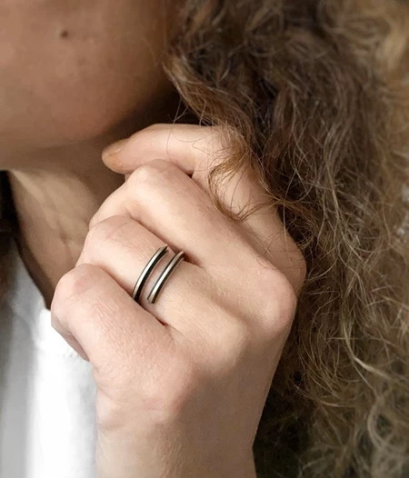 CONTRAST Wrap ring