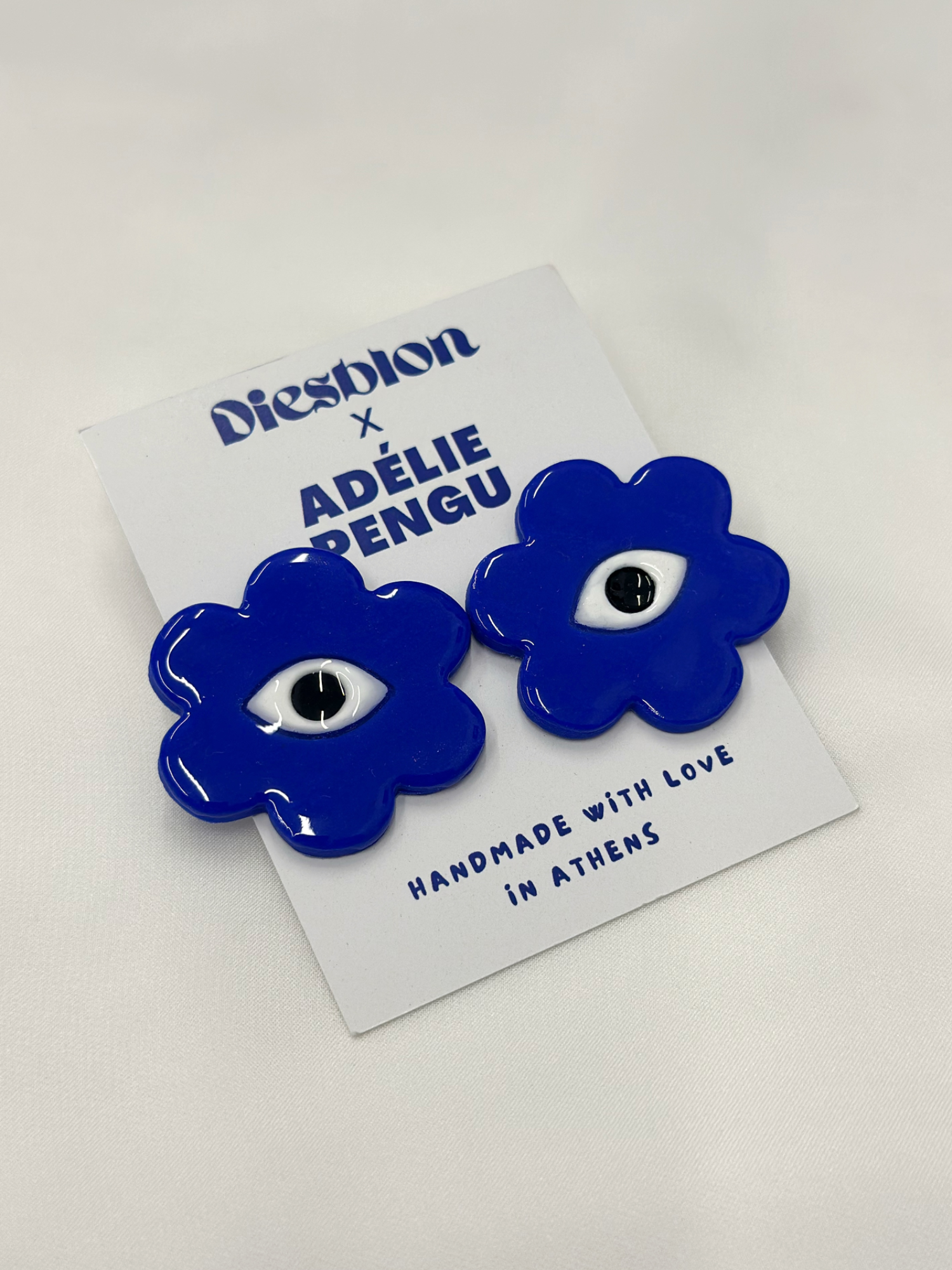 Diesblon x  Adelie Pengu Earrings 👁️