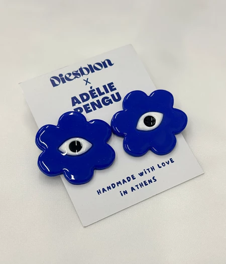 Diesblon x  Adelie Pengu Earrings 👁️