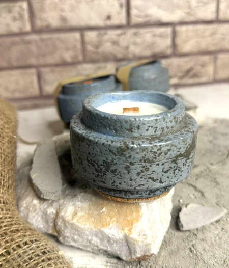 Saori Blue Soy Candle