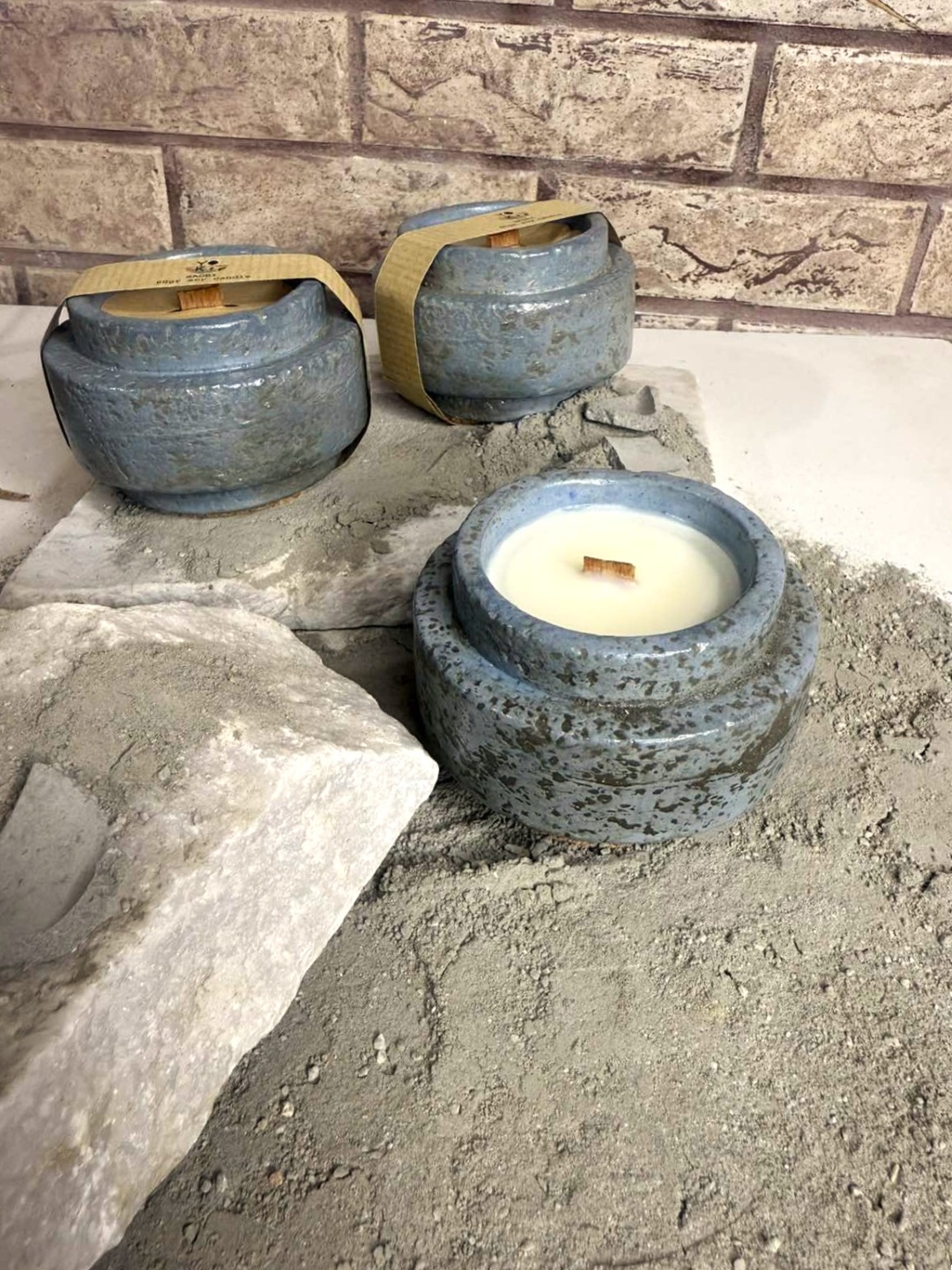  Saori Blue Soy Candle