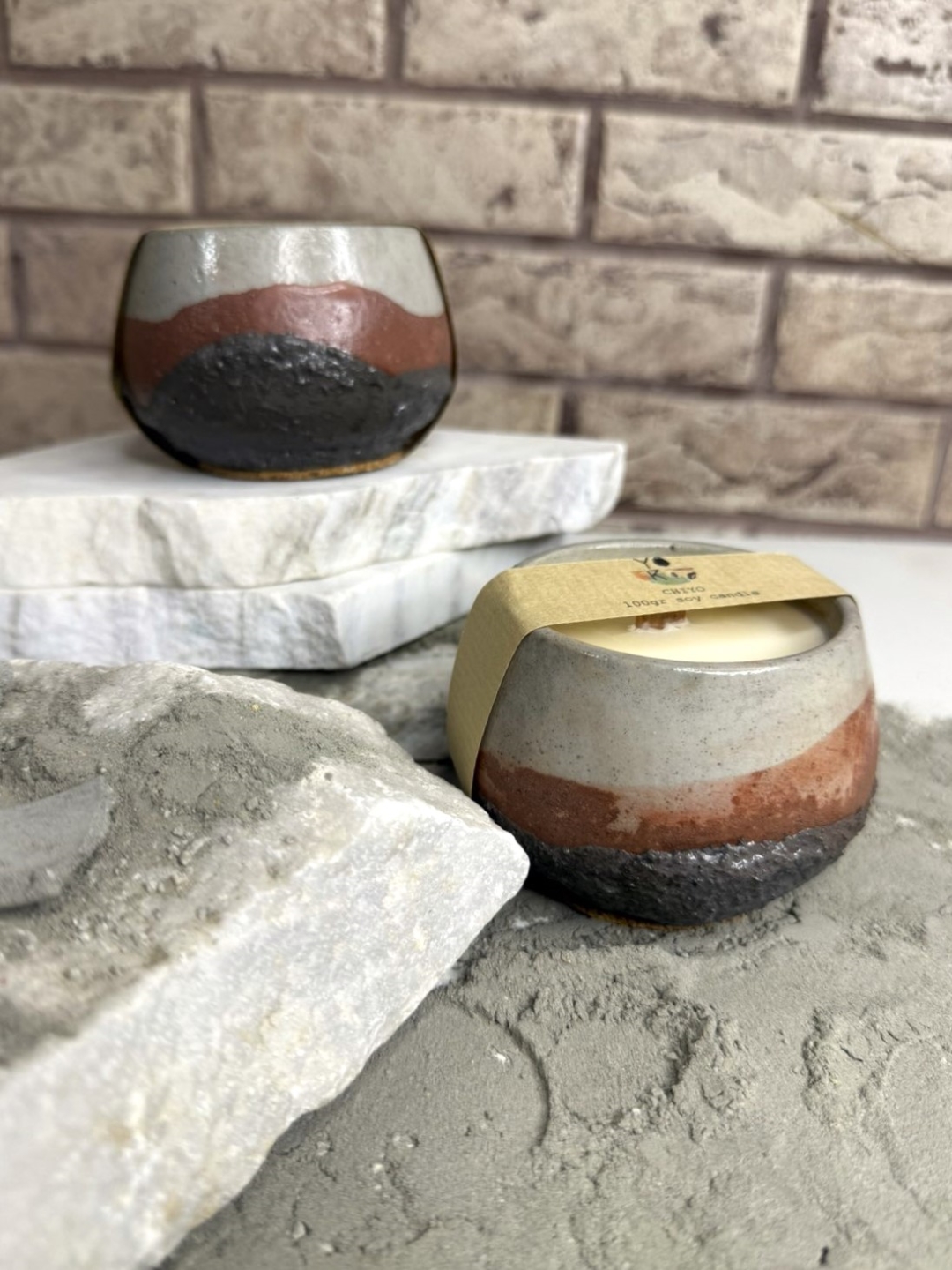 Chiyo Earth Texture Red
Soy Candle