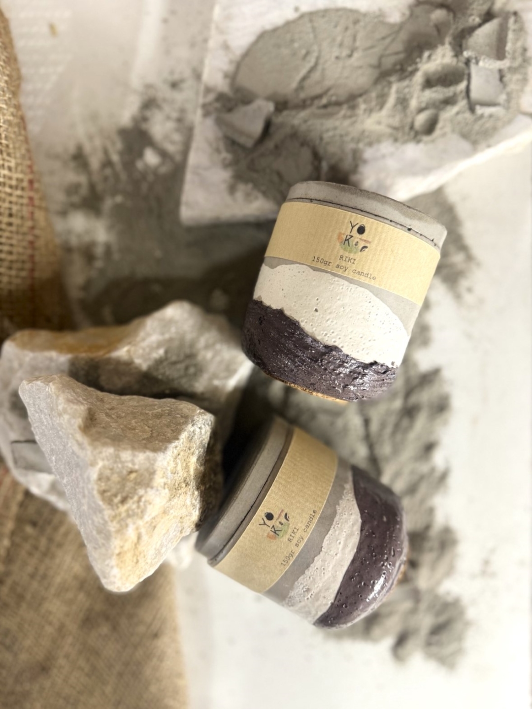 Riki Earth Texture Brown
Soy Candle