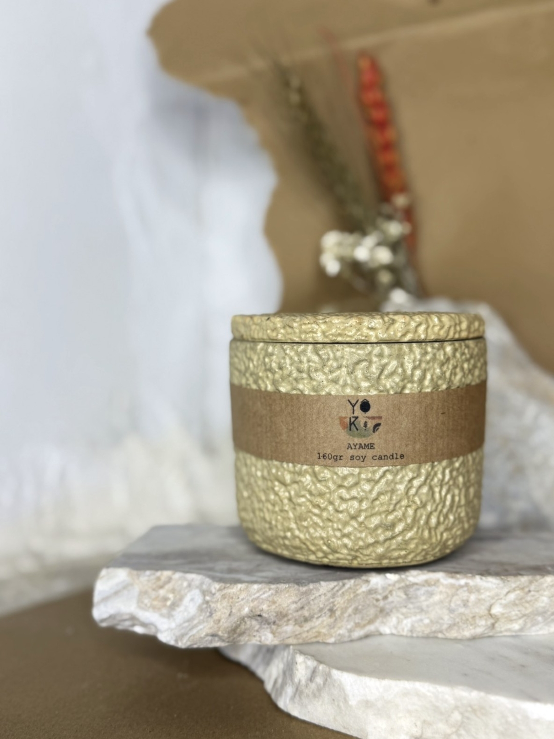 Ayame Beige Soy Candle