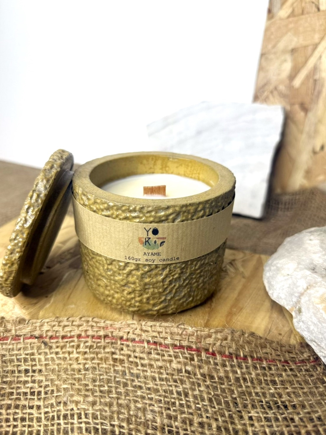 Ayame Ochre Soy Candle