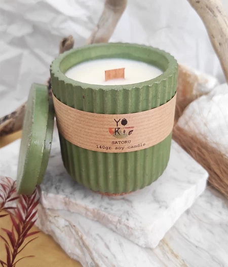Satoru Green Soy Candle