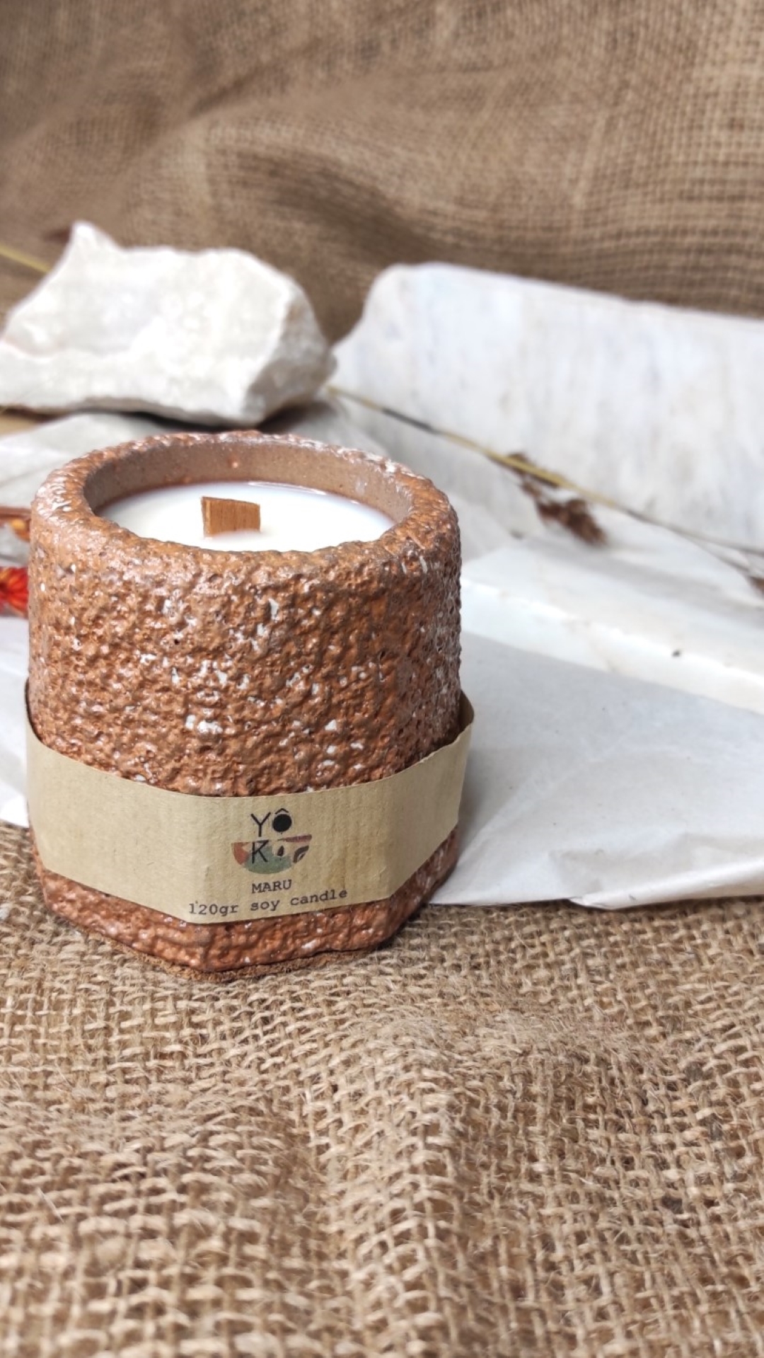 Maru Terracotta Soy Candle
