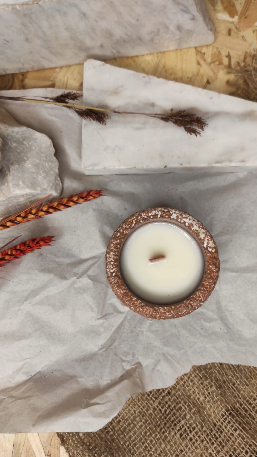 Maru Terracotta Soy Candle