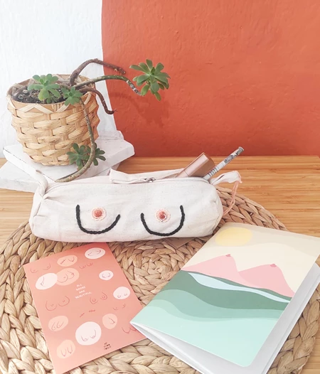 Bra Free Pencilcase