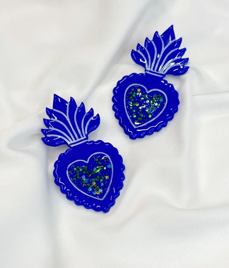 ''Sacred Heart'' Earrings ❤️🔥