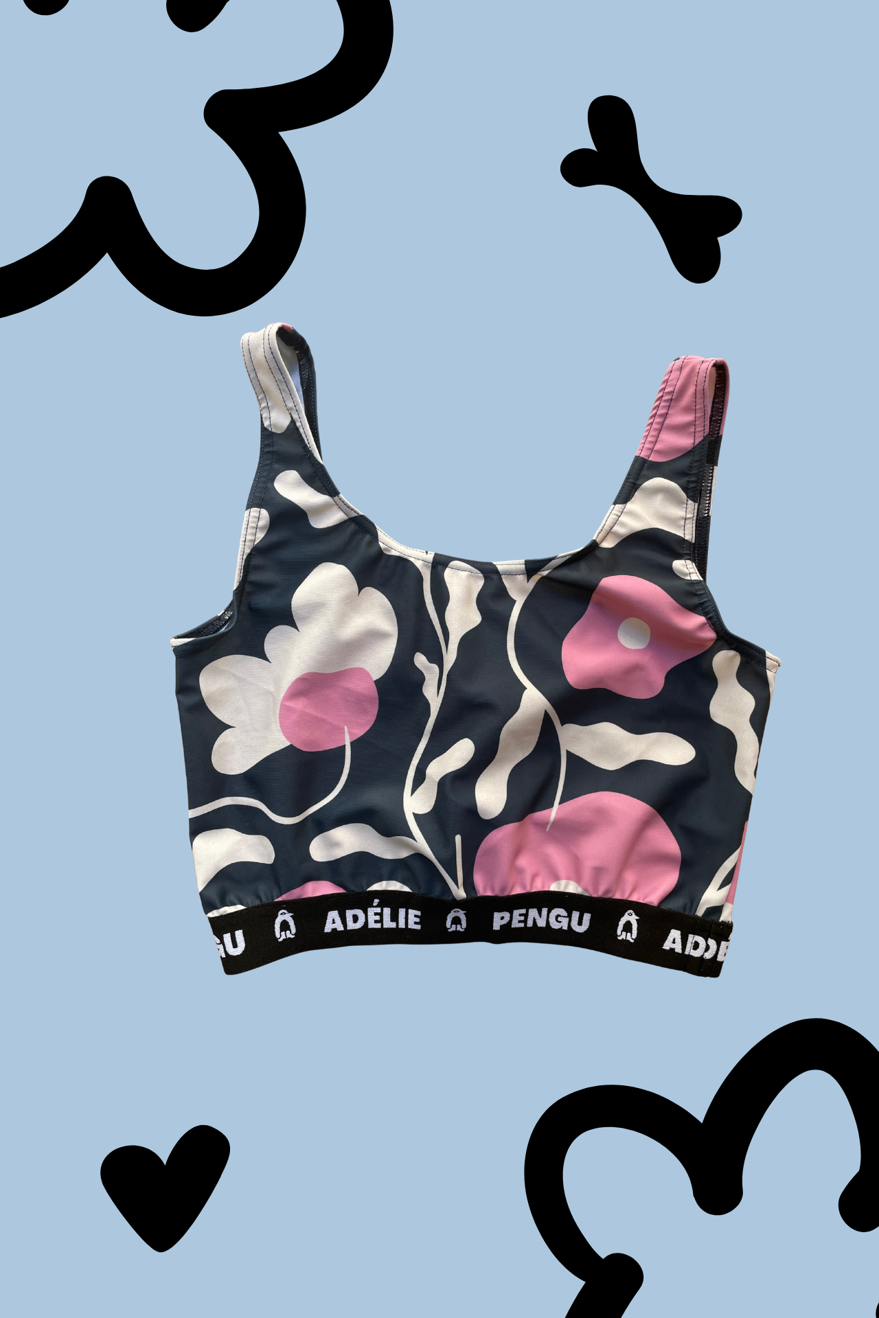 BIANCA ATHLETIC BRA- PET PLANTS