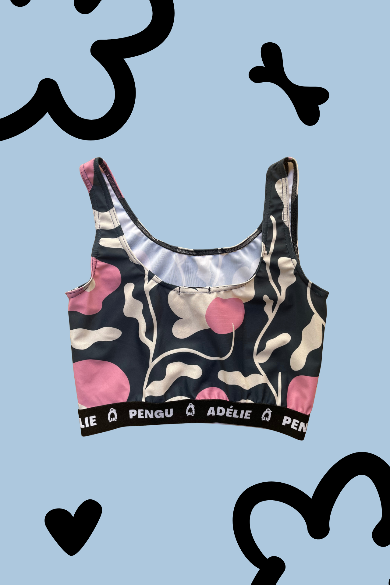 BIANCA ATHLETIC BRA- PET PLANTS