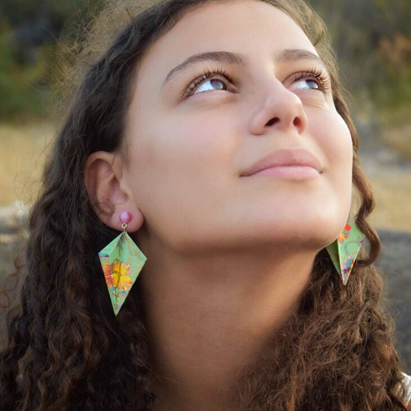 Bohemian Spring Diamond Earrings