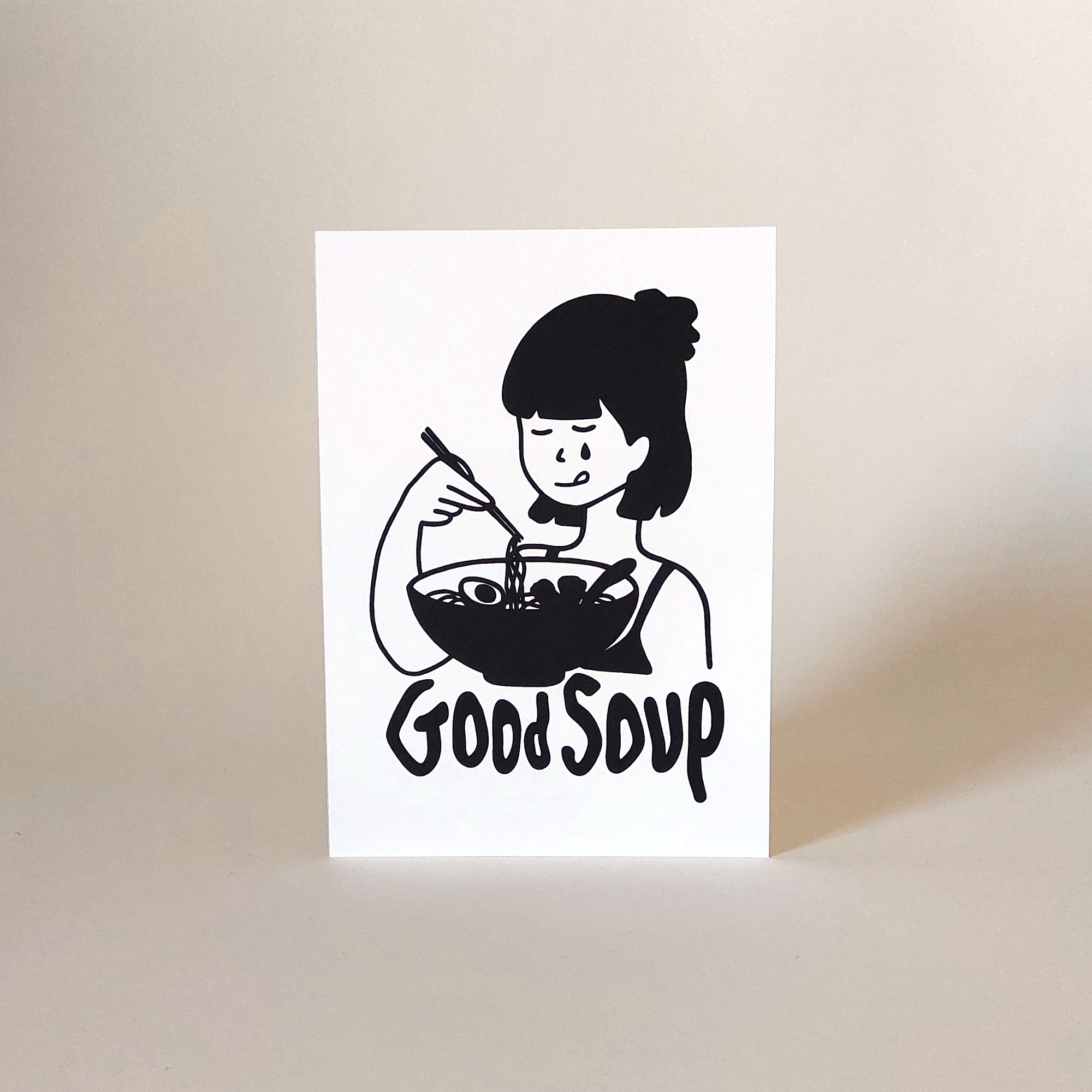 good soup | print