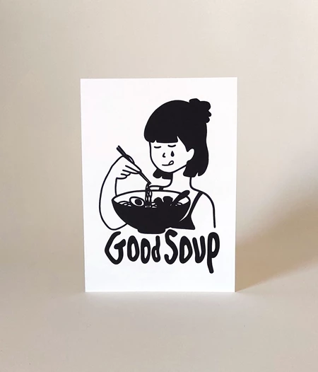 good soup | print