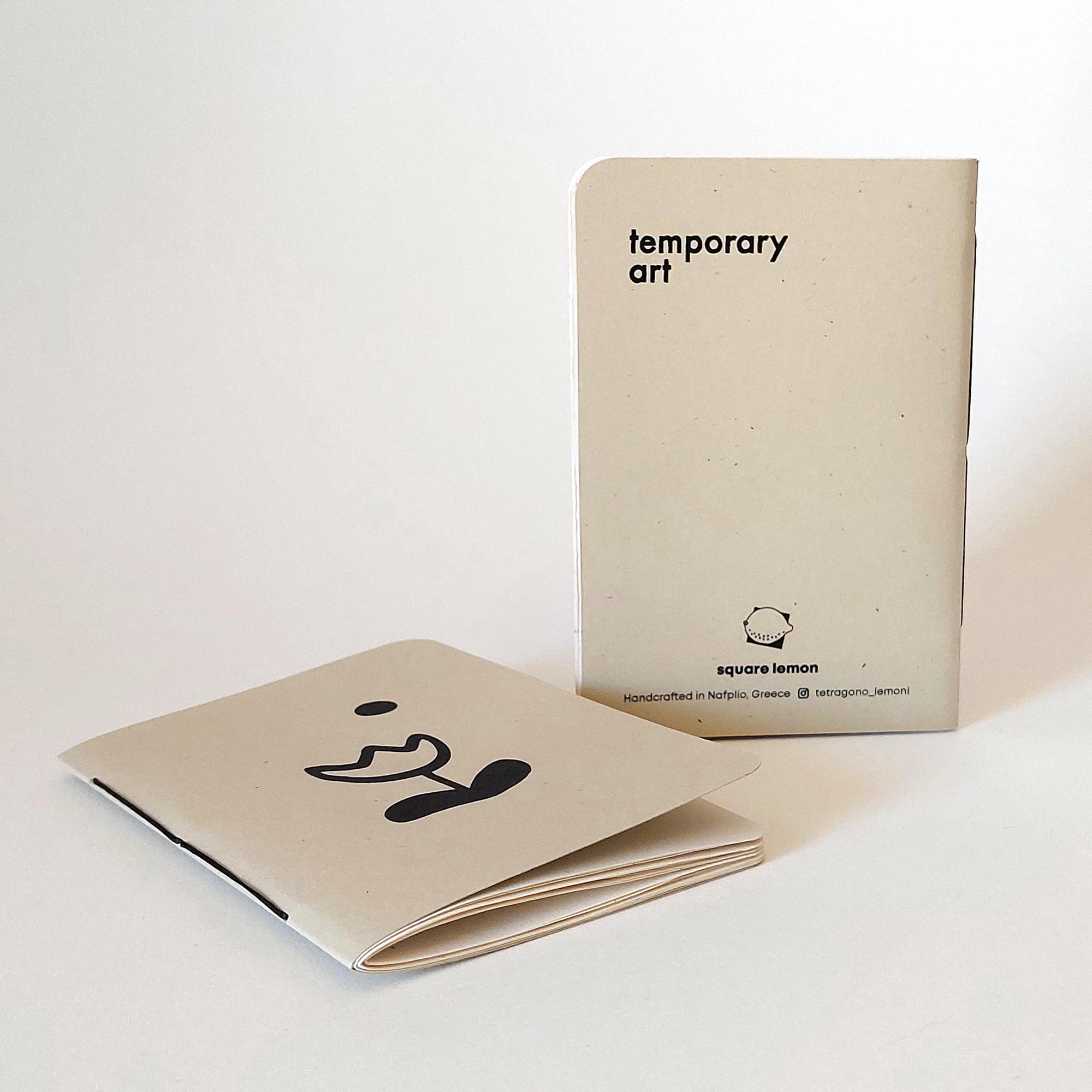 temporary art | A6 notebook