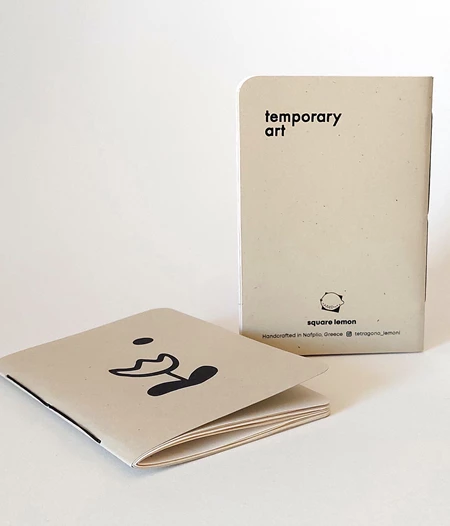 temporary art | A6 notebook